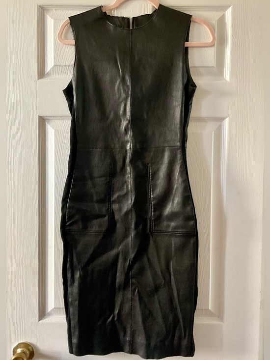 Vince Tops - Vince Genuine Leather Sheath Dress